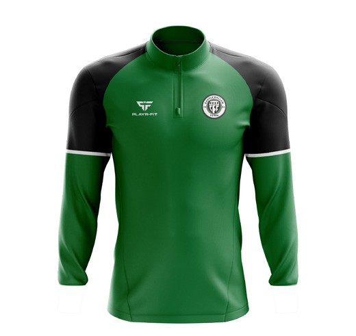 1/4 Zip Midlayer (Green)