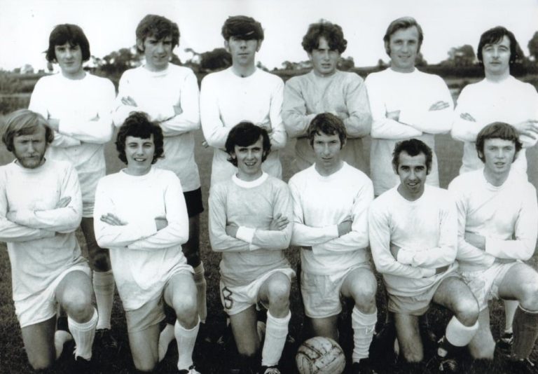 The Castlewellan Town squad with the 1970 Cosmopolitan Cup