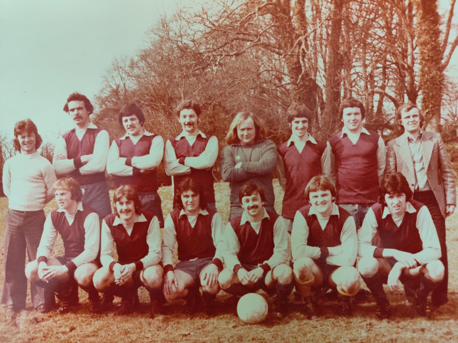 Celebrations after the 1979 Harry Clarke Cup win